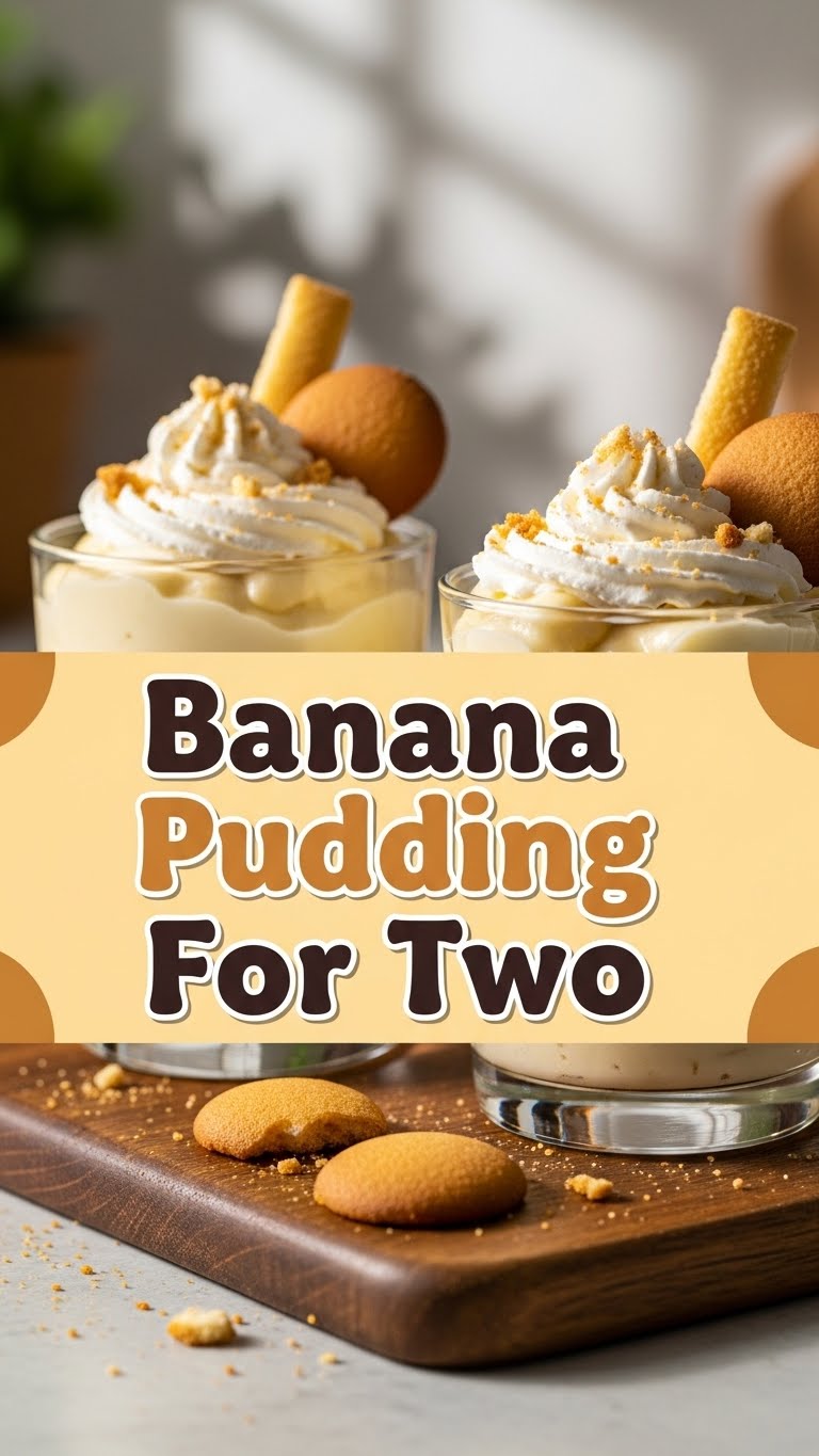 Banana Pudding For Two