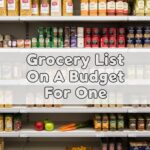 Grocery List On A Budget For One