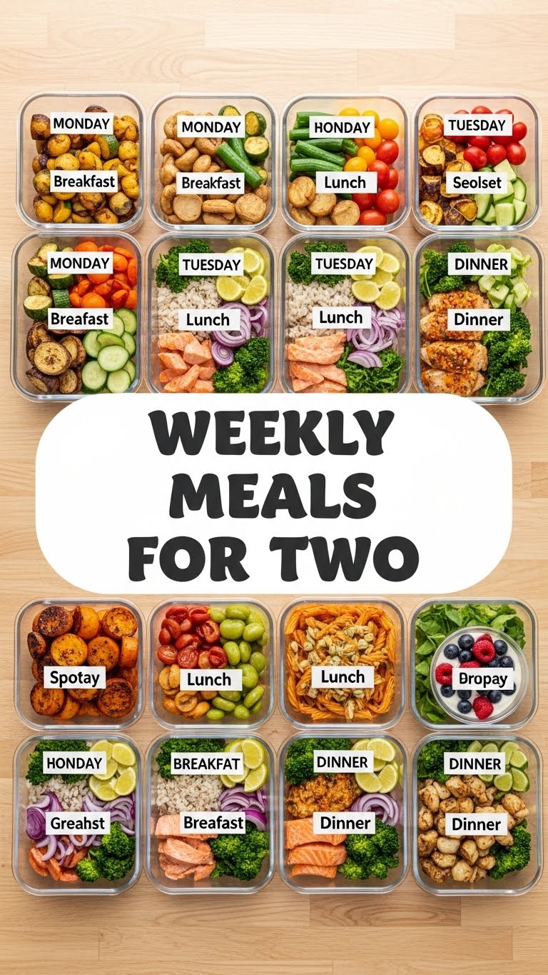 Weekly Meals For Two