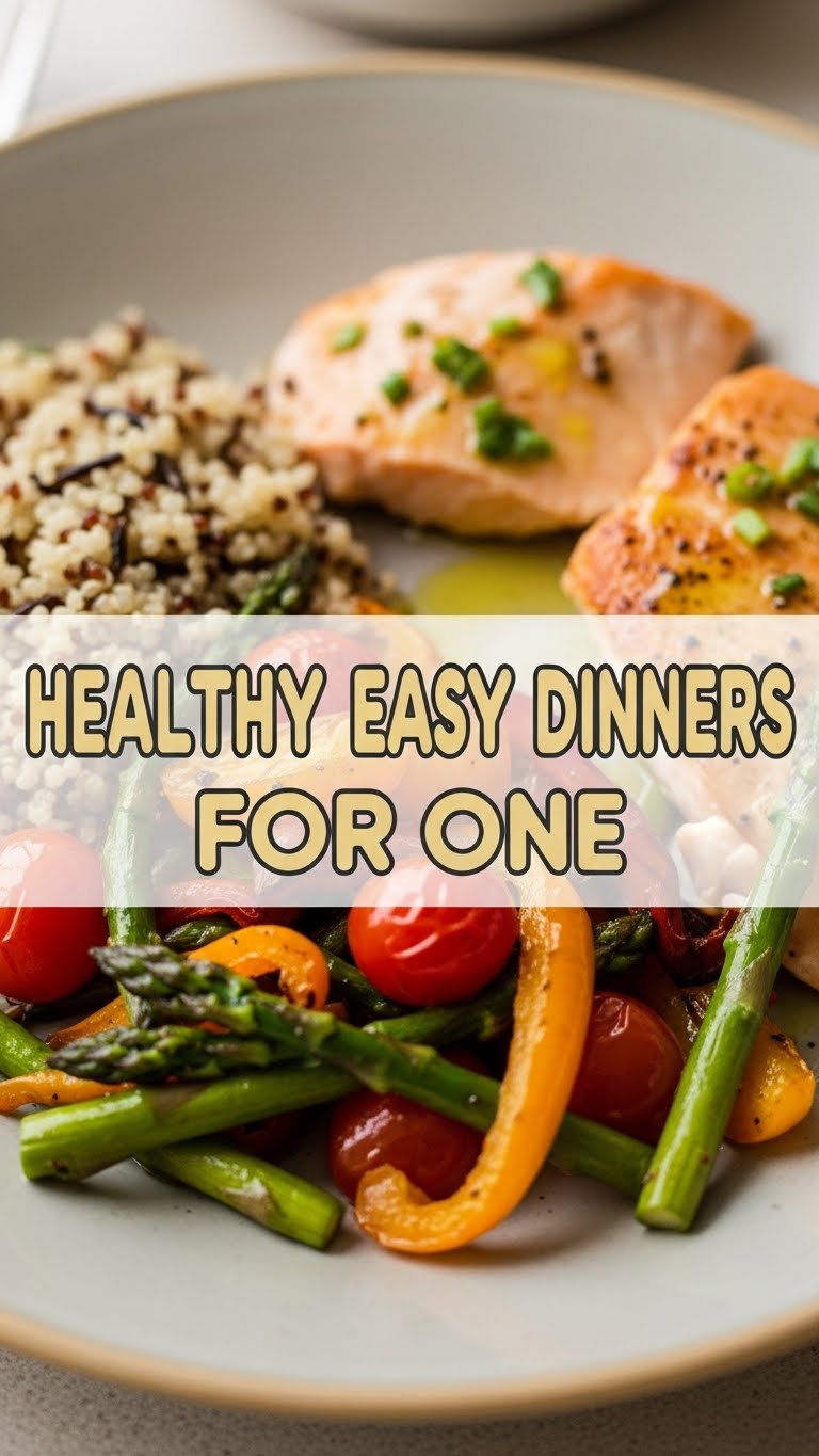Healthy Easy Dinners For One