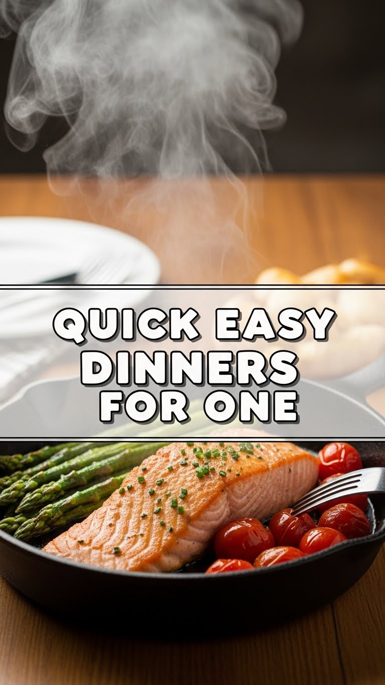 Quick Easy Dinners For One