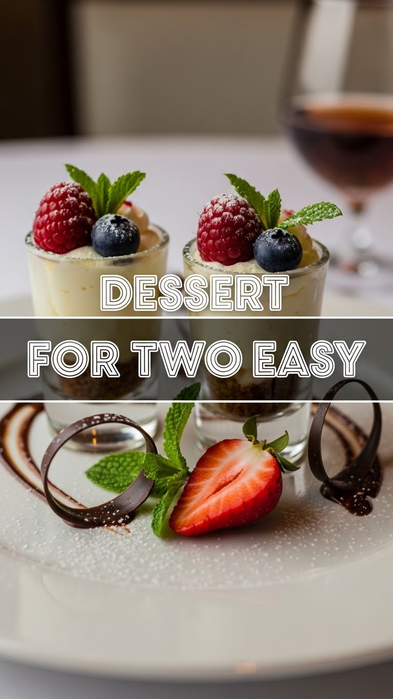 Dessert For Two Easy