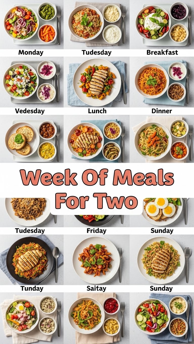 Week Of Meals For Two