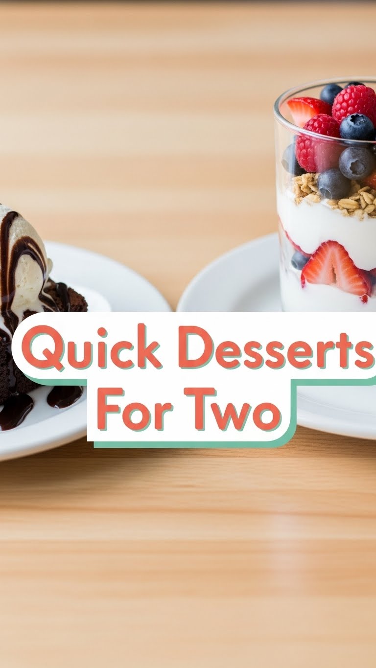 Quick Desserts For Two