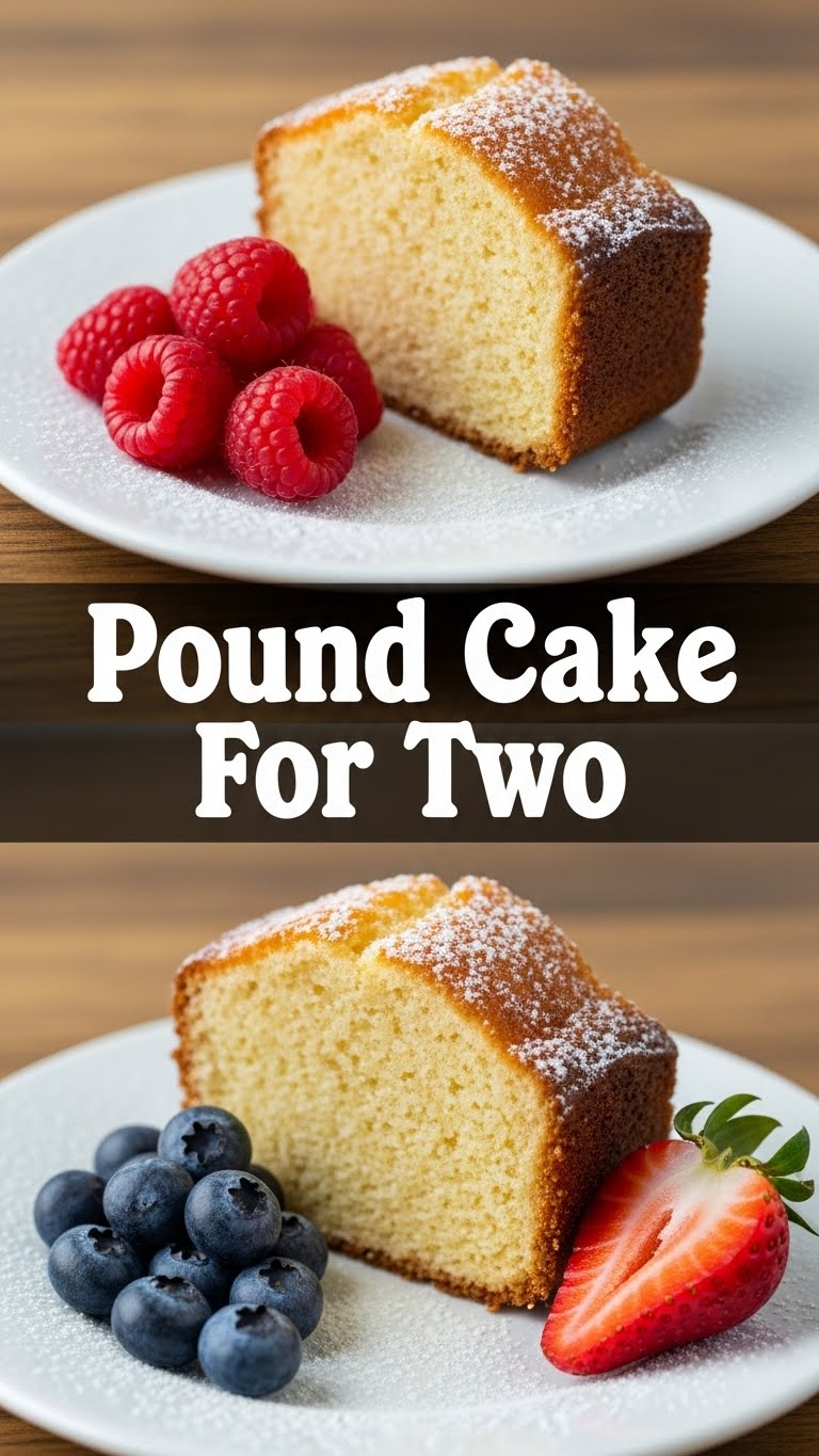 Pound Cake For Two
