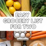 Easy Grocery List For Two