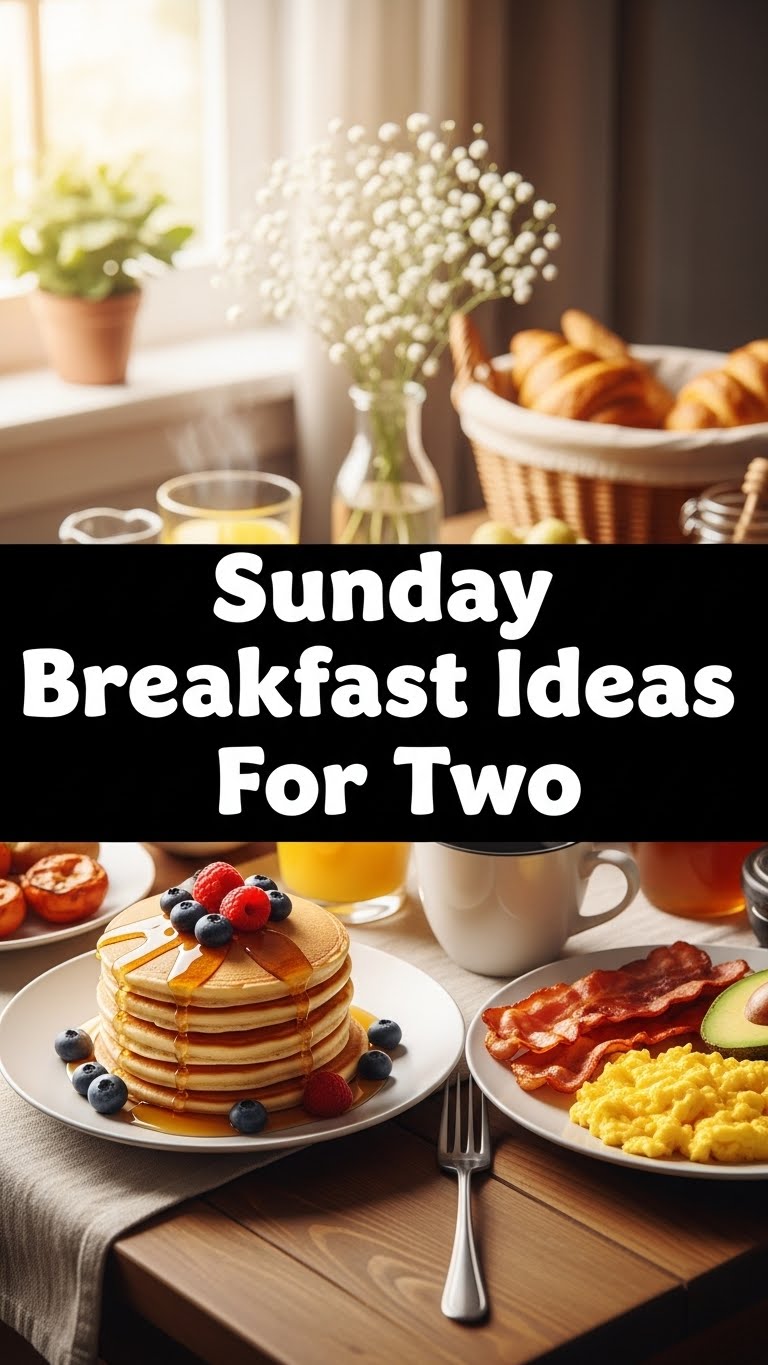Sunday Breakfast Ideas For Two