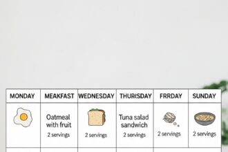Cheap Weekly Meal Plan For Two