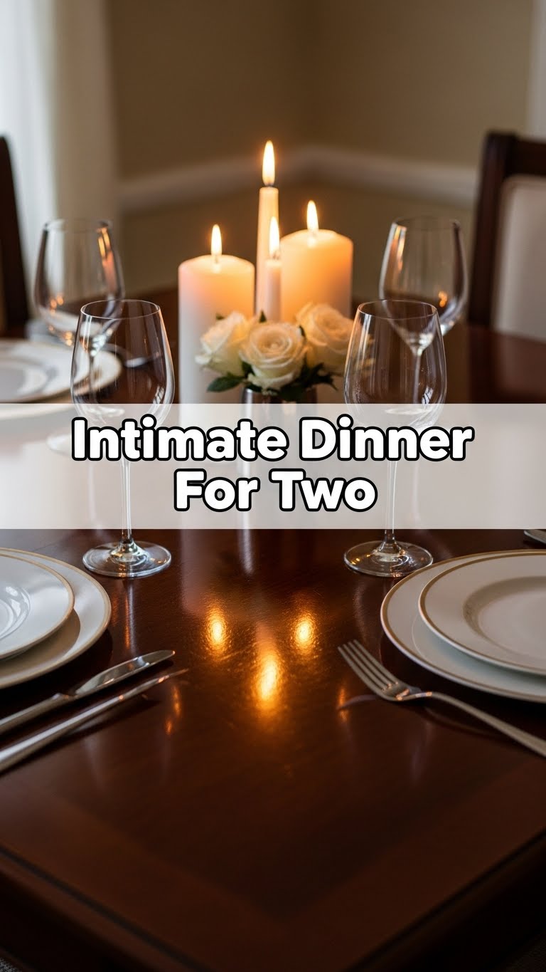 Intimate Dinner For Two