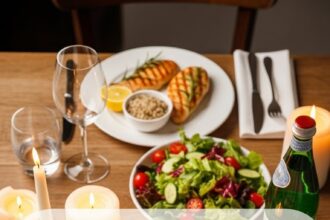 Healthy Romantic Dinner For Two