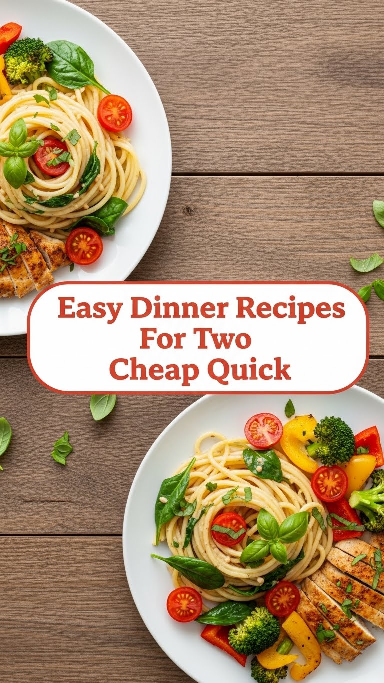 Easy Dinner Recipes For Two Cheap Quick