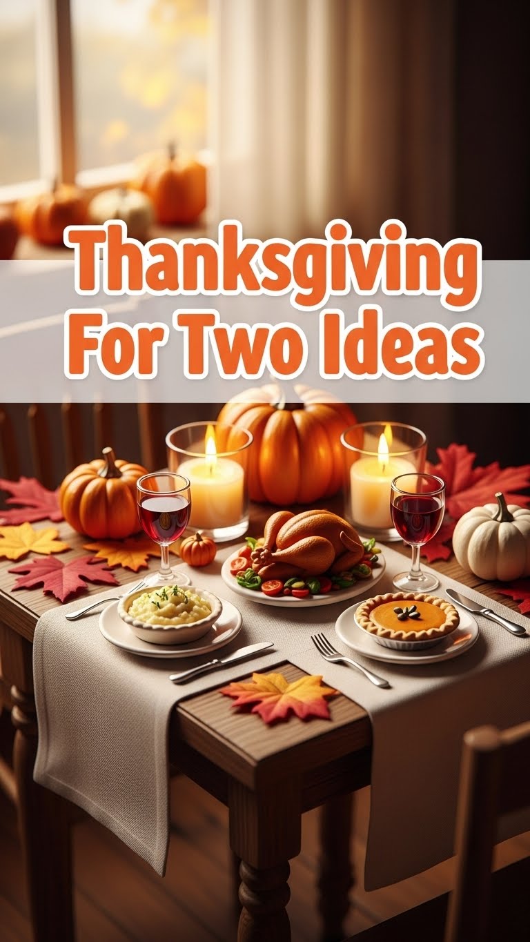 Thanksgiving For Two Ideas