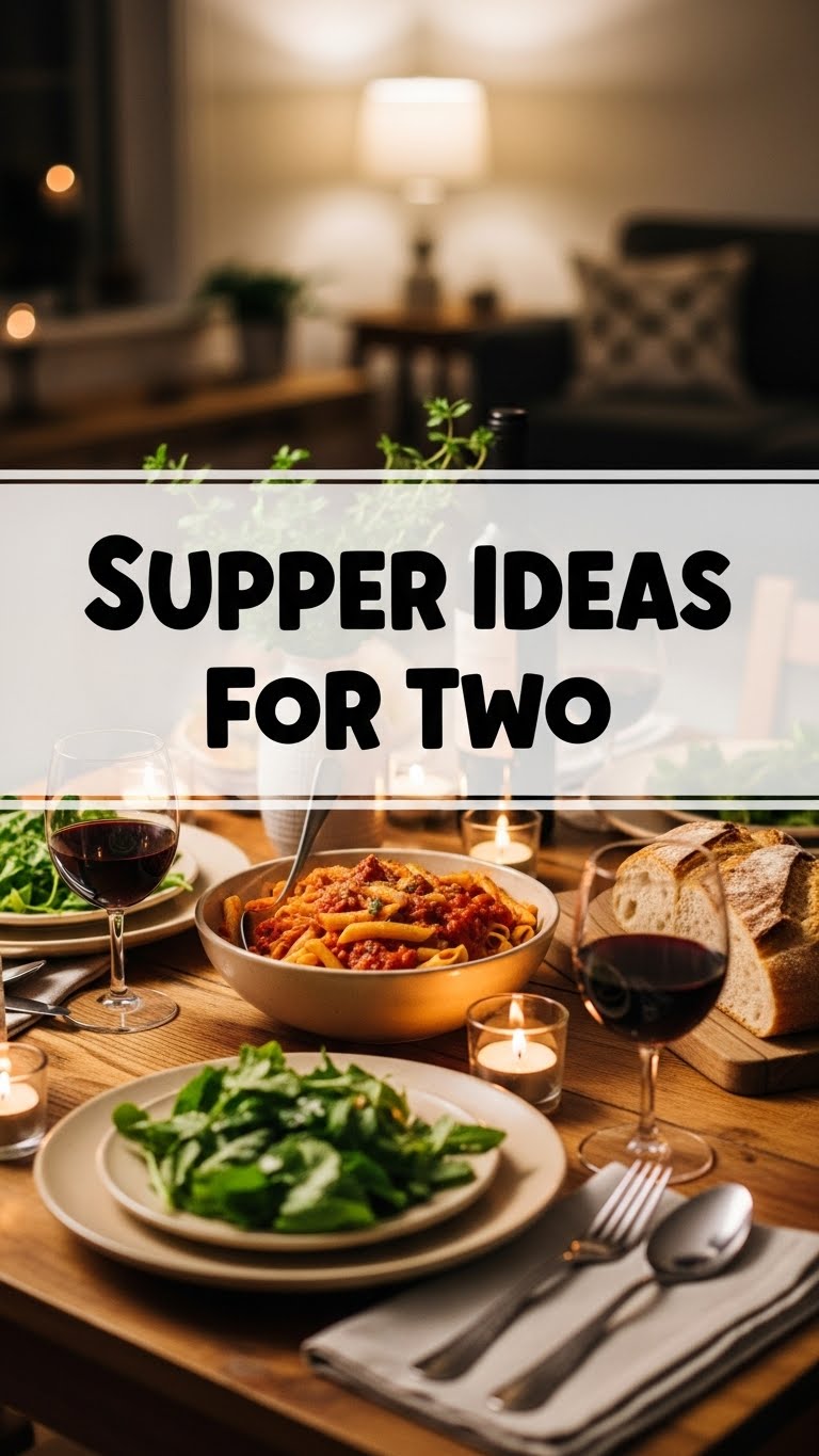 Supper Ideas For Two