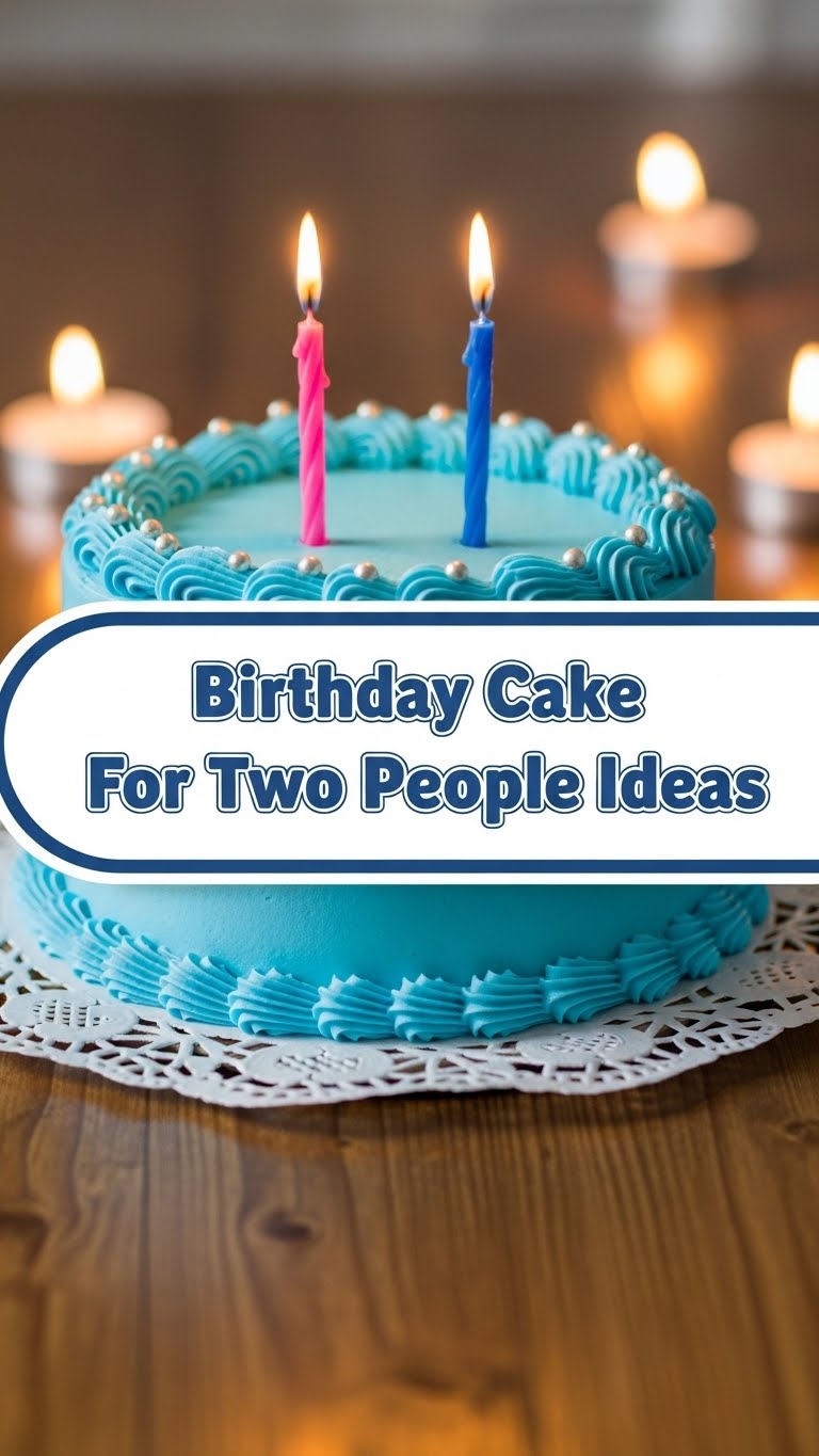 Birthday Cake For Two People Ideas