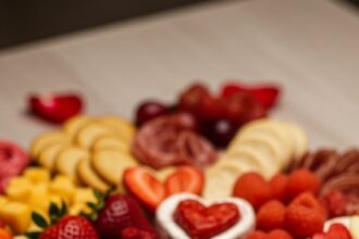 Valentines Charcuterie Board For Two