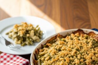 Green Bean Casserole For Two