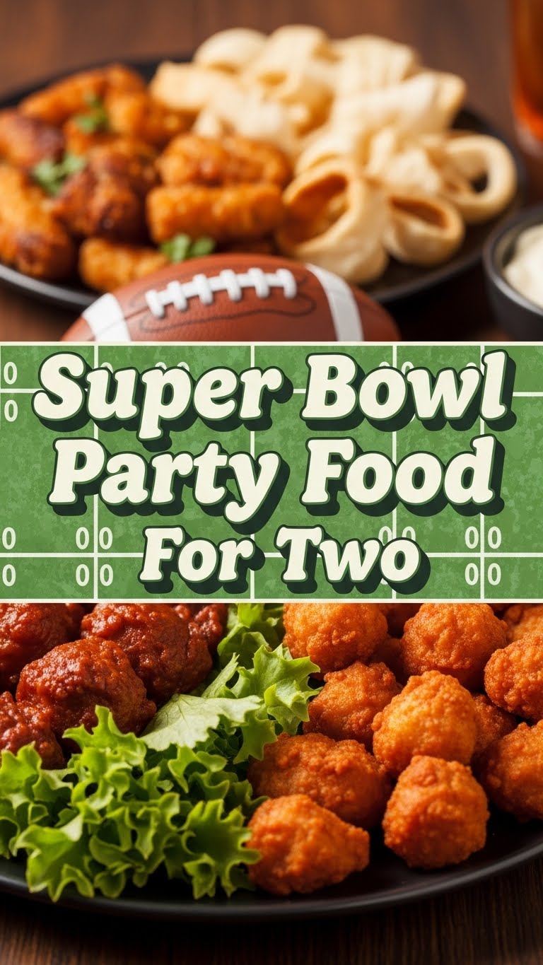 Super Bowl Party Food For Two