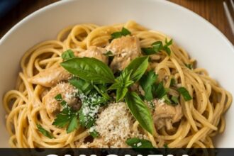 Chicken Spaghetti For Two