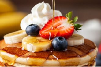 Banana Pancakes For Two