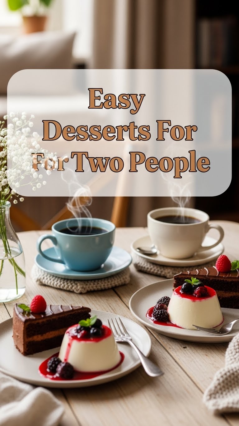 Easy Desserts For Two People