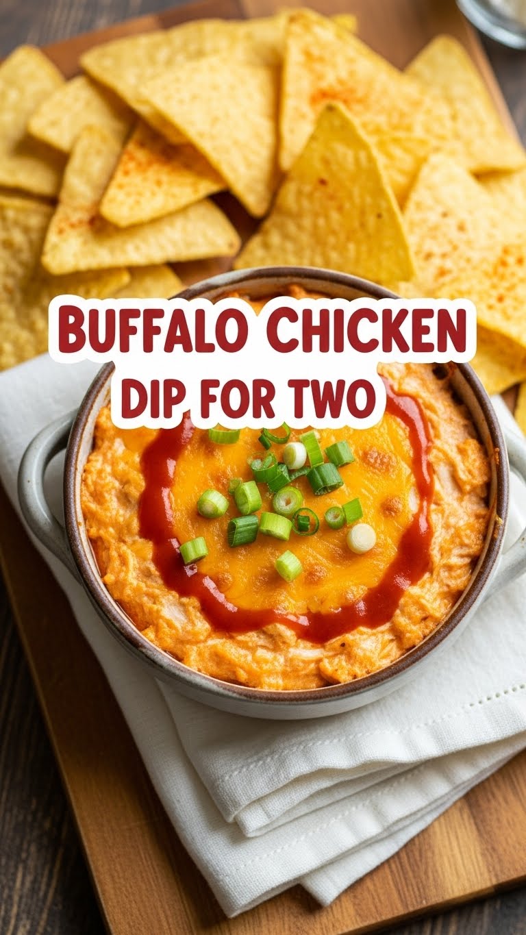 Buffalo Chicken Dip For Two