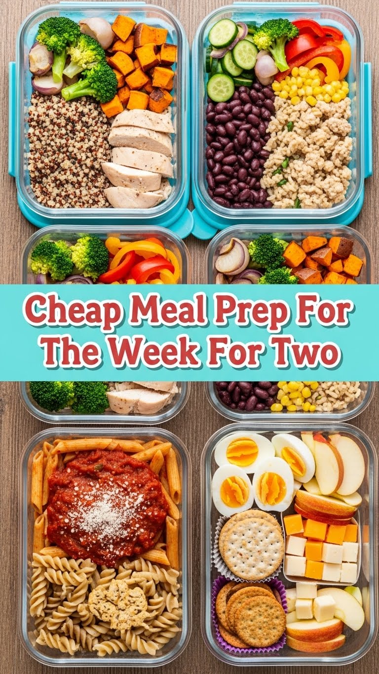 Cheap Meal Prep For The Week For Two