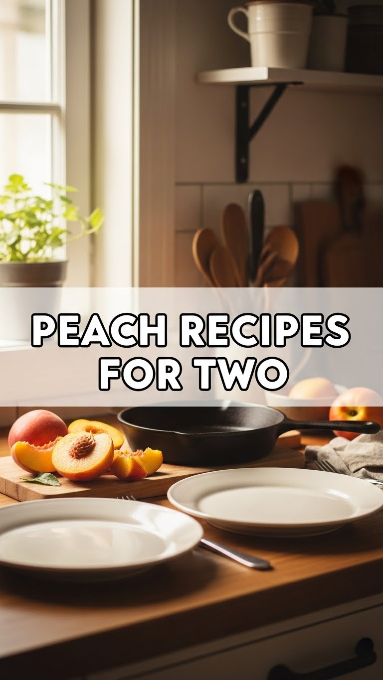 Peach Recipes For Two