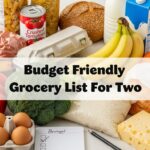Budget Friendly Grocery List For Two