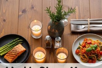 Weekly Dinner Menu For Two