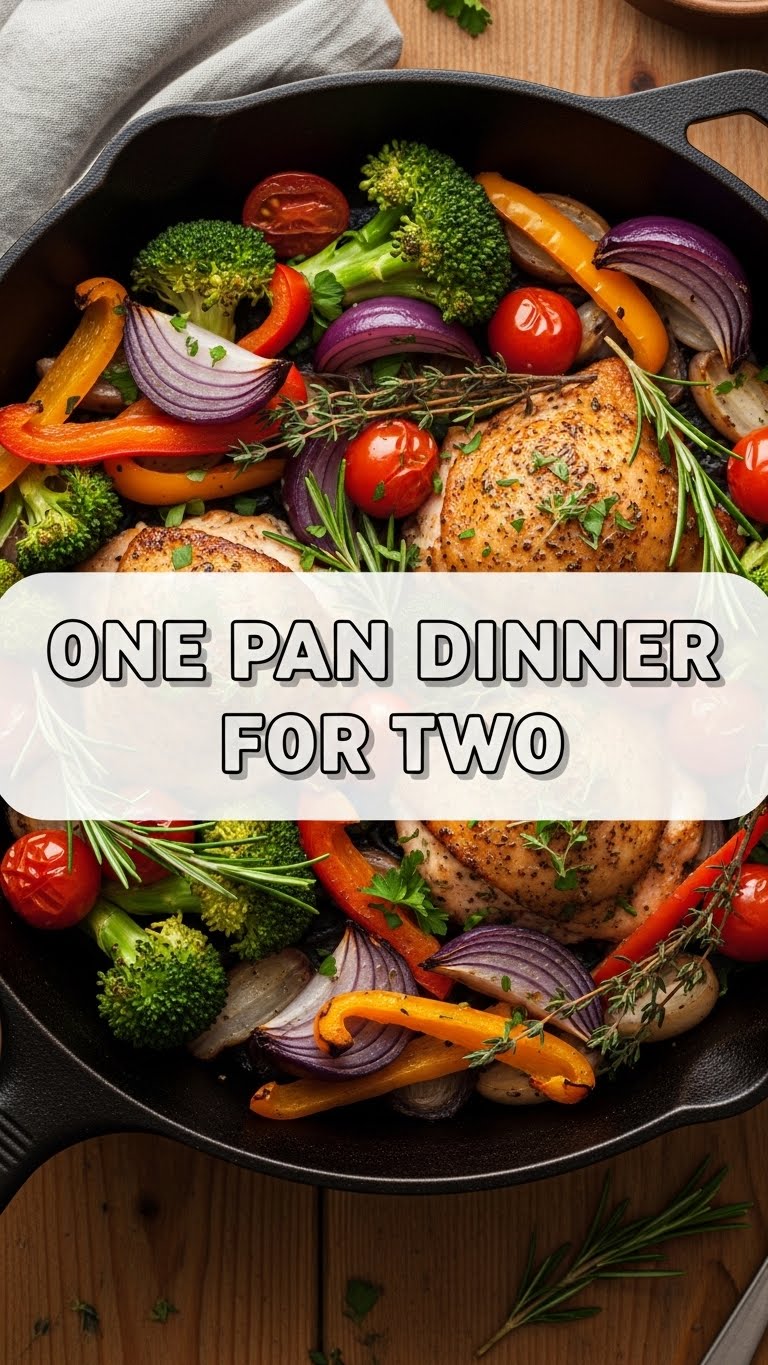 One Pan Dinner For Two