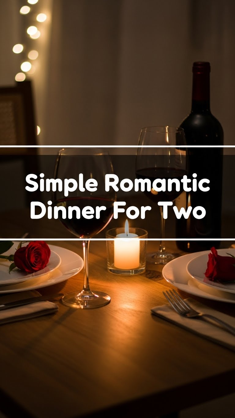 Simple Romantic Dinner For Two