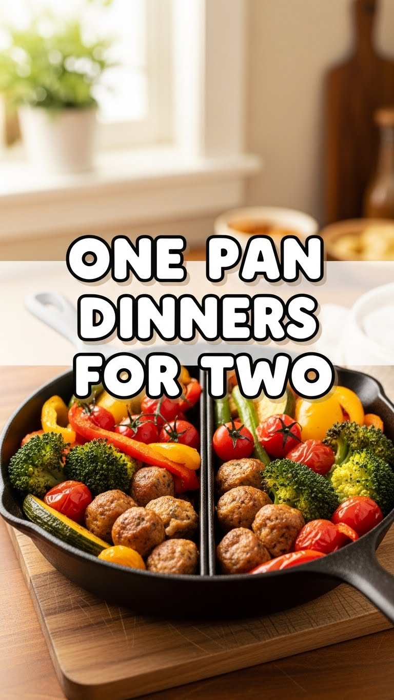 One Pan Dinners For Two