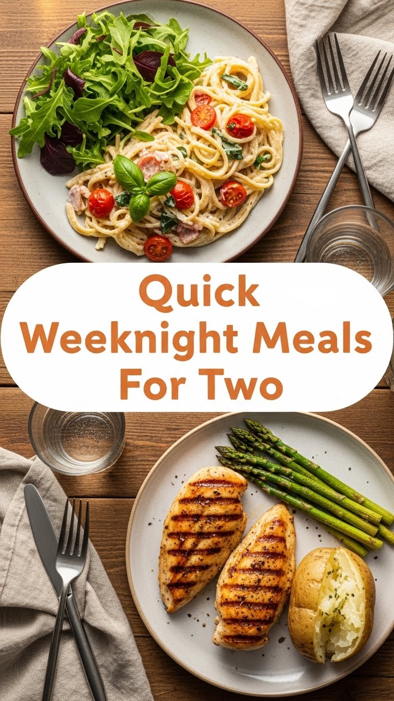 Quick Weeknight Meals For Two