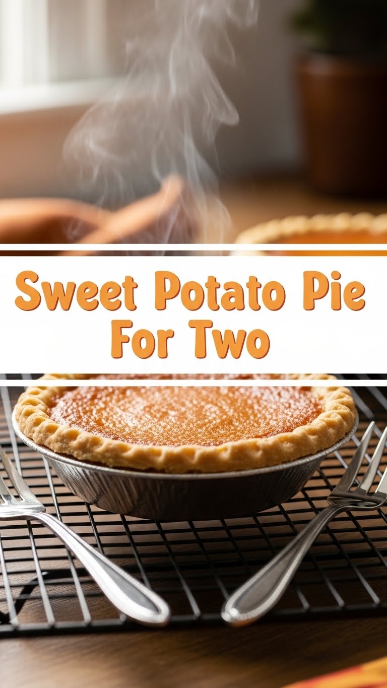 Sweet Potato Pie For Two