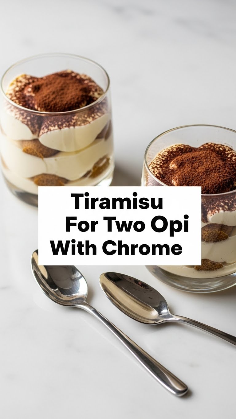 Tiramisu For Two Opi With Chrome