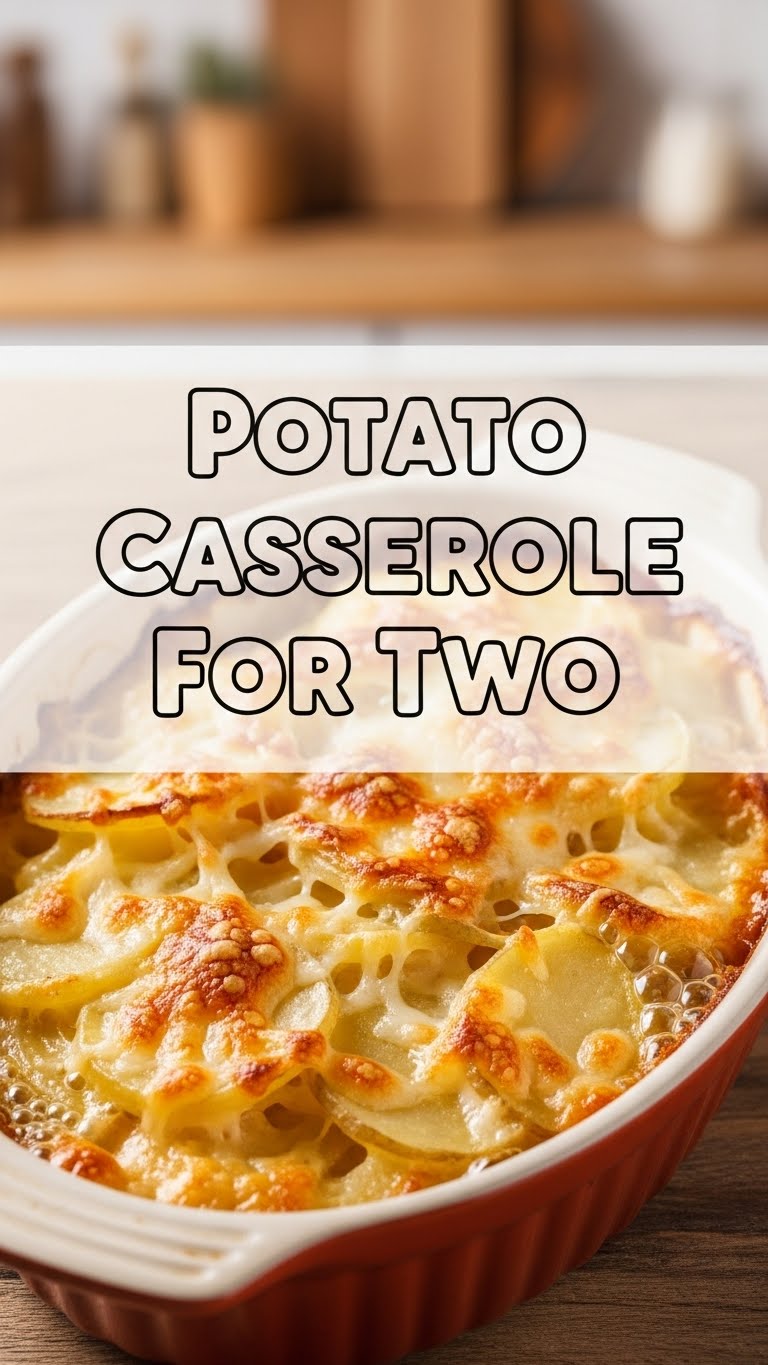 Potato Casserole For Two