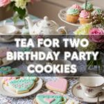Tea For Two Birthday Party Cookies