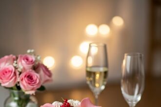 Romantic Cake For Two