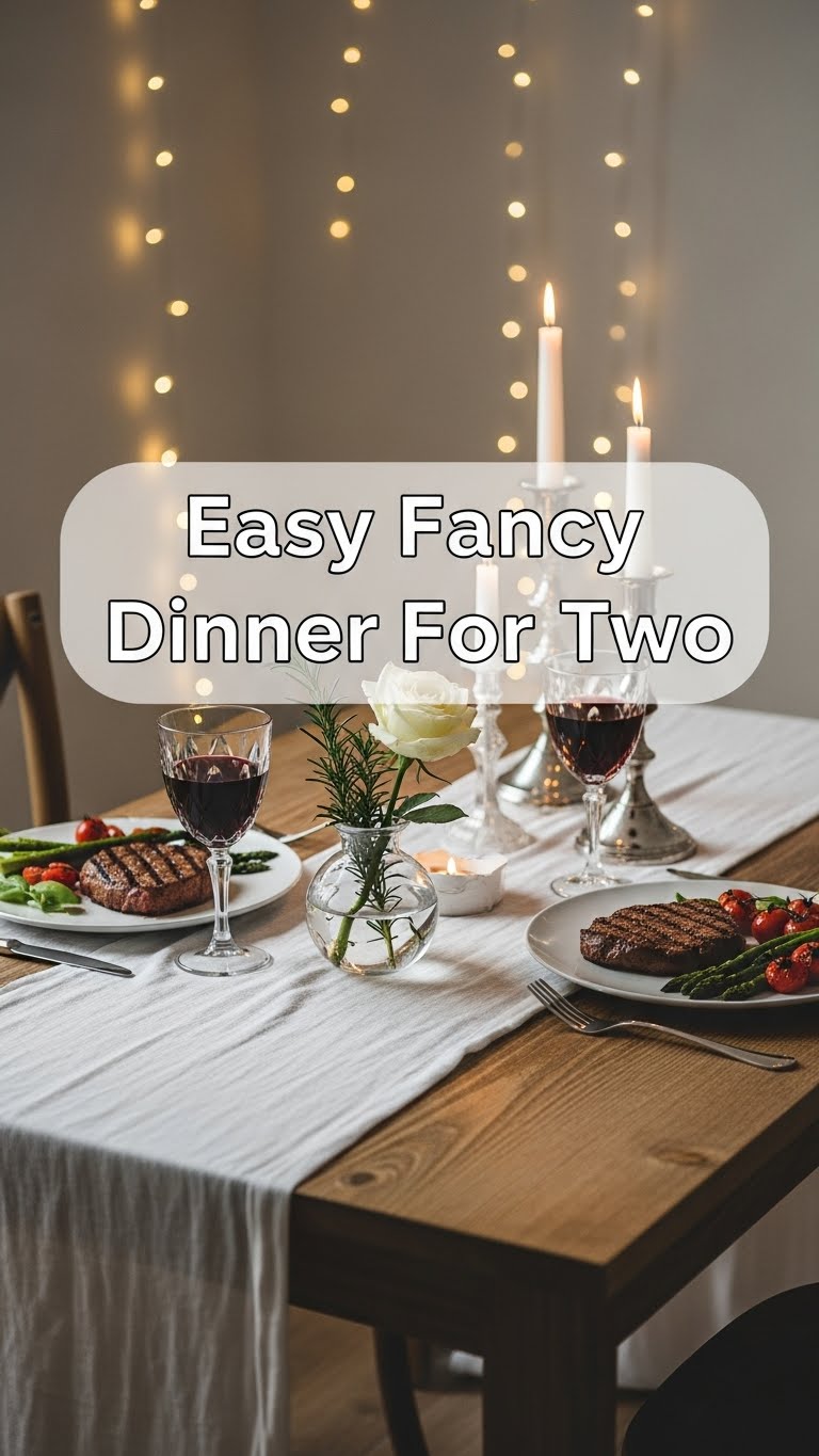 Easy Fancy Dinner For Two