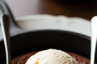 Skillet Brownie For Two