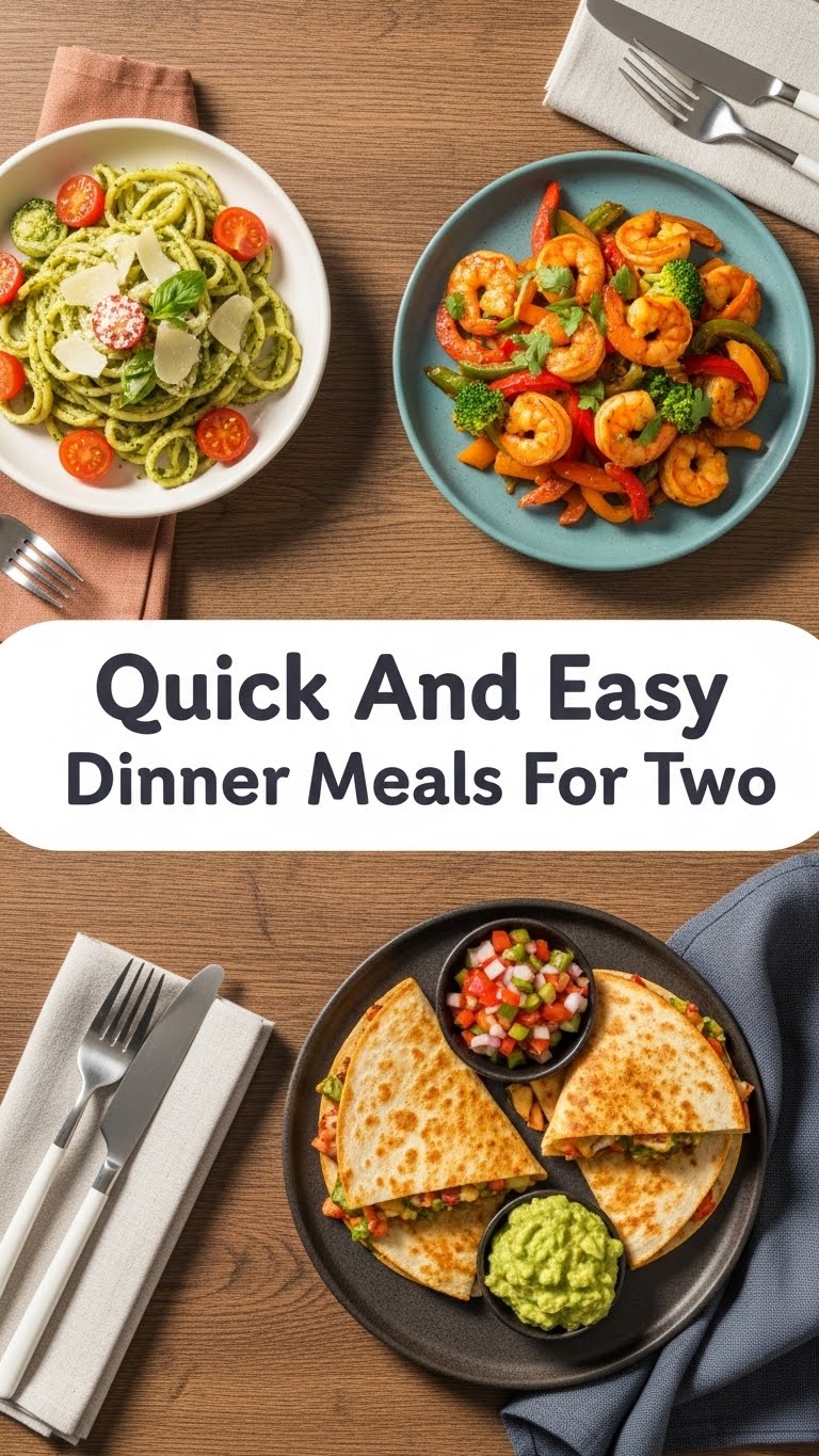 Quick And Easy Dinner Meals For Two