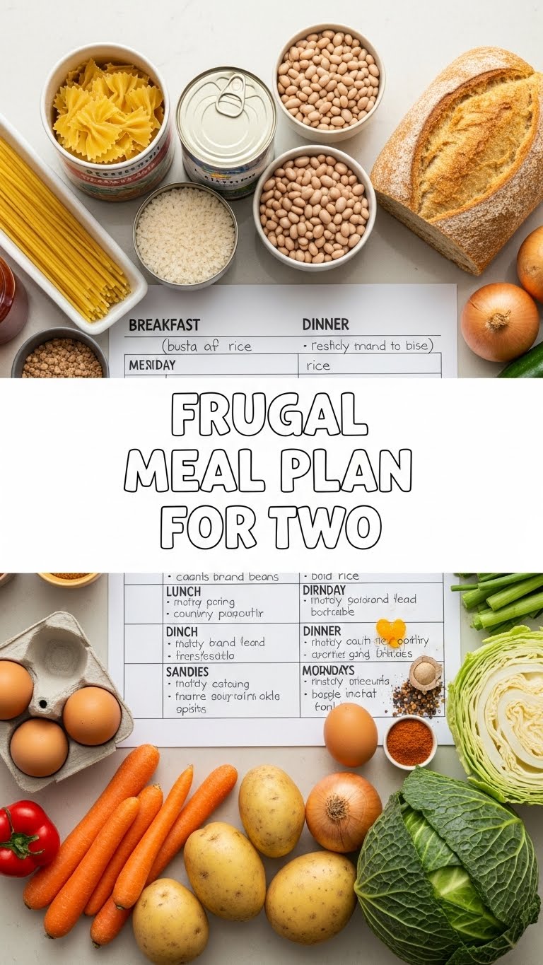 Frugal Meal Plan For Two