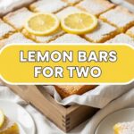 Lemon Bars For Two