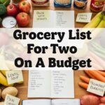 Grocery List For Two On A Budget