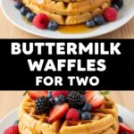Buttermilk Waffles For Two
