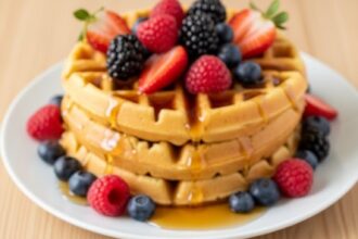 Buttermilk Waffles For Two