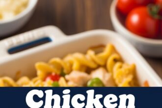 Chicken Noodle Casserole For Two