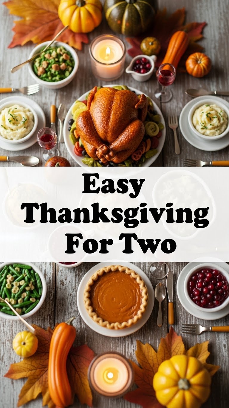 Easy Thanksgiving Dinner For Two