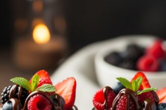 Quick Chocolate Dessert For Two