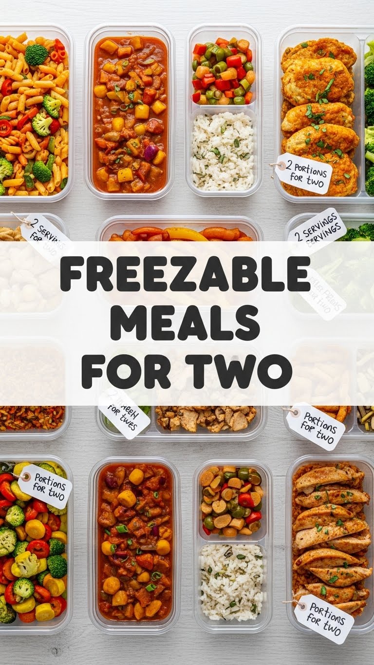 Freezable Meals For Two